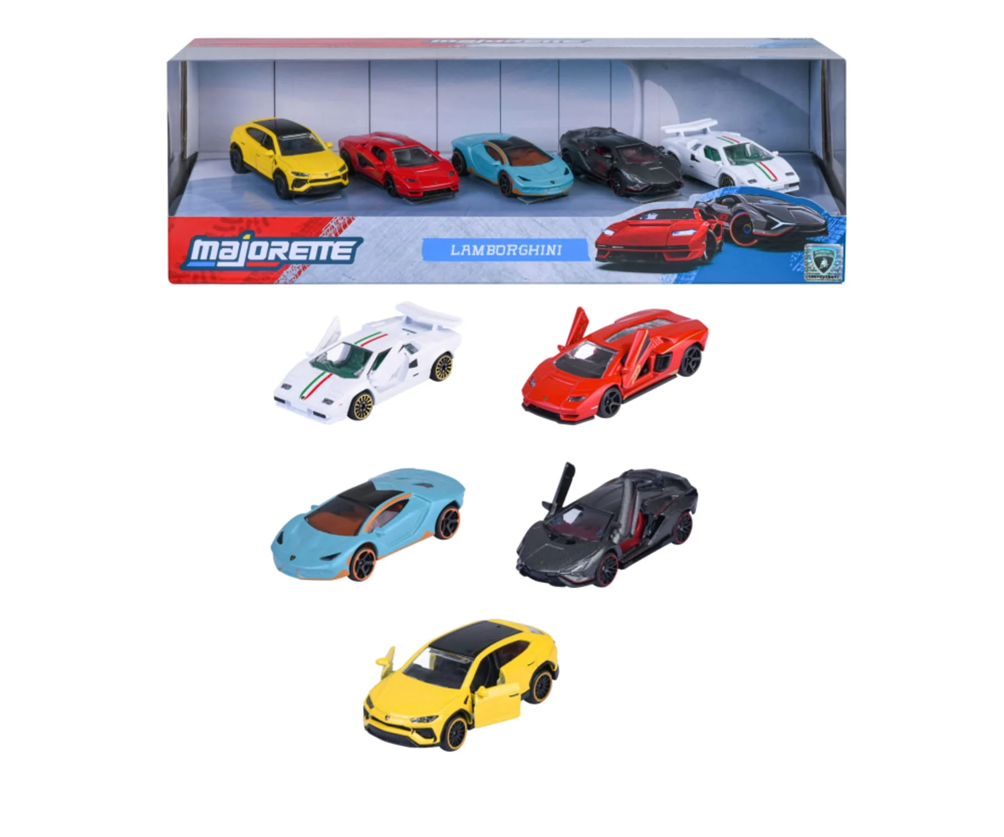 Majorette Lamborghini 5 Pieces Giftpack