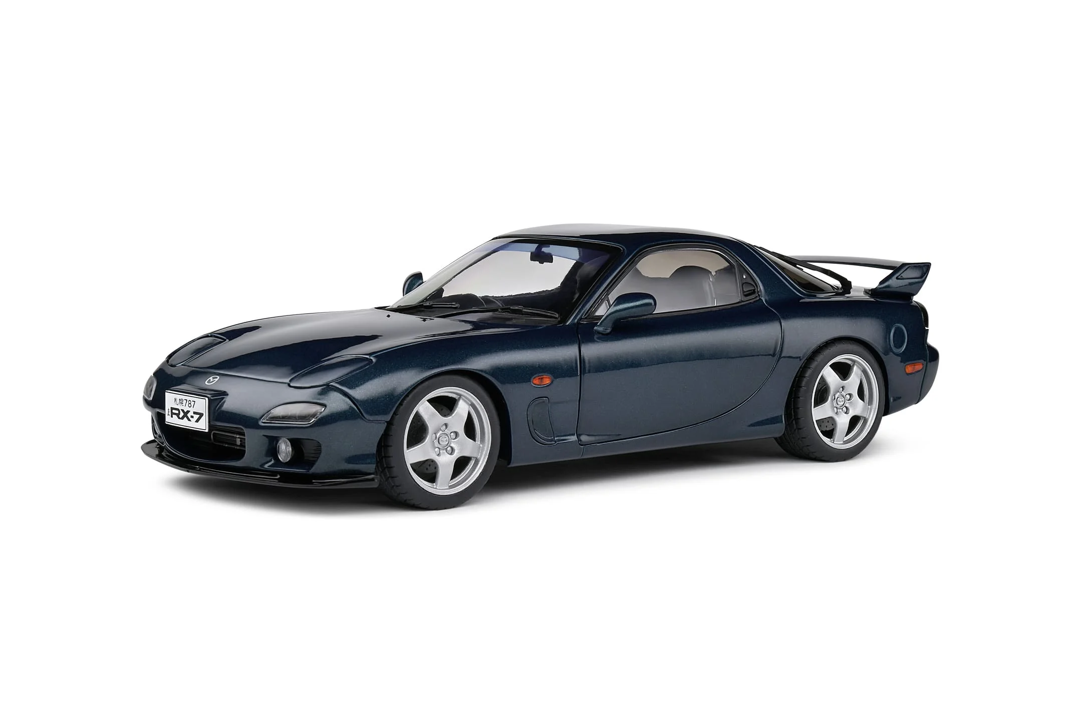 Mazda RX-7 FD3RS 1994 Modell 1:18 Blau Montego Blue Mica - Die-cast