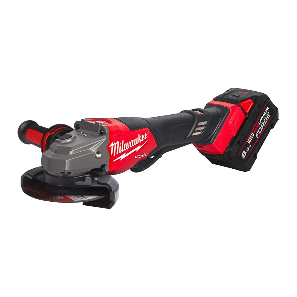 Milwaukee M18 FUEL Akku-Hochleistungswinkelschleifer 125mm mit Geschwindigkeitsregler & ONE-KEY Gen
