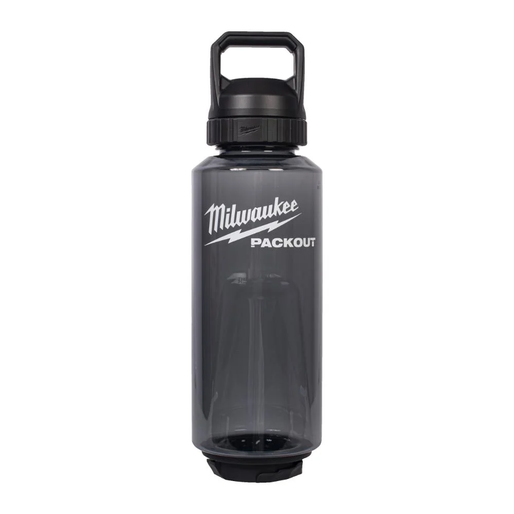 Milwaukee PACKOUT Kunststoff-Trinkflasche 1420 ml - schwarz
