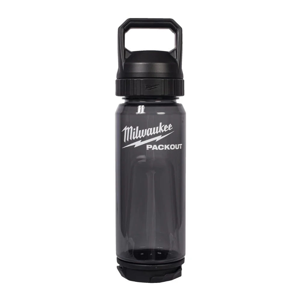 Milwaukee PACKOUT Kunststoff-Trinkflasche 740 ml, schwarz
