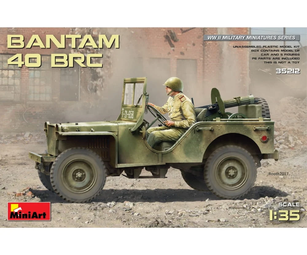 MiniArt 1:35 Bantam 40 BRC (5) Leicht Fahrzeug