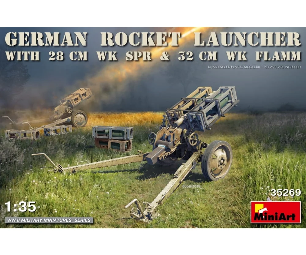MiniArt 1:35 Dt. Raketenwerfer 28cmWK/32cmWK