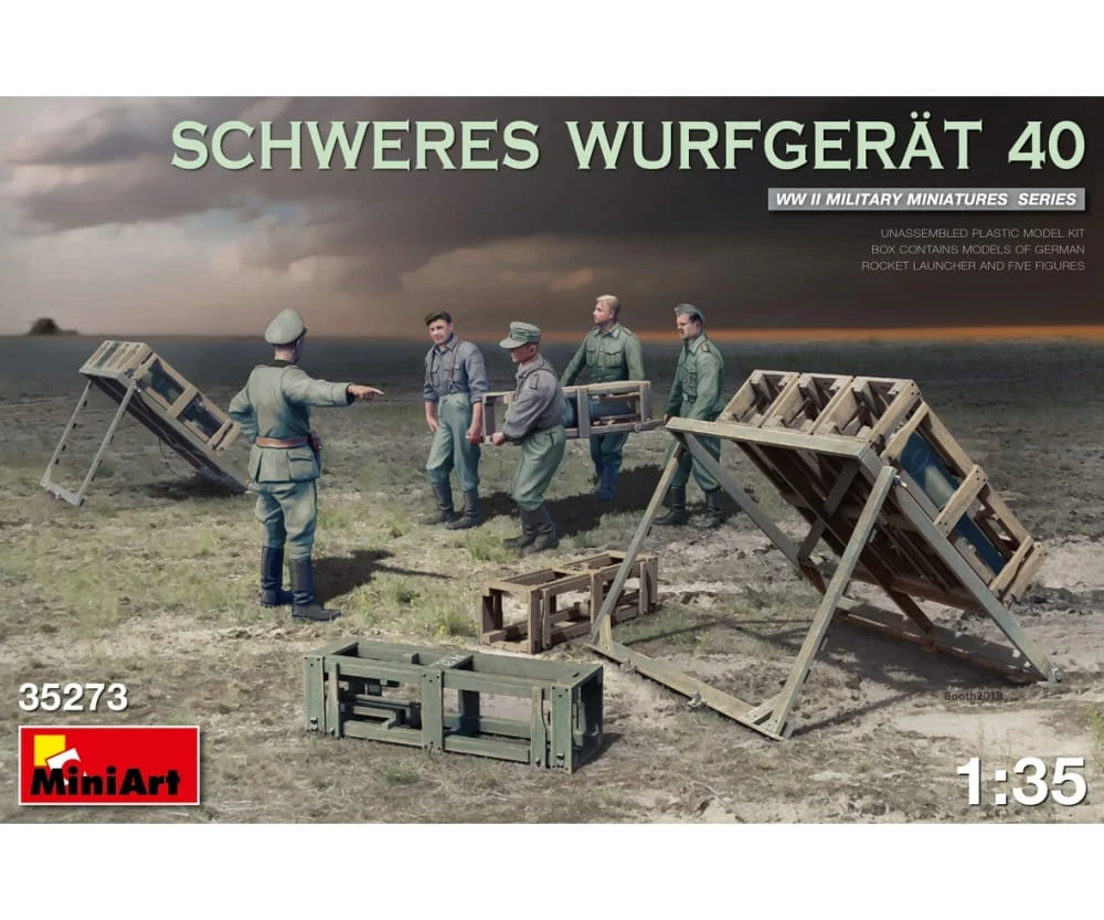 MiniArt 1:35 Dt. Schweres Wurfgerät 40 (5)
