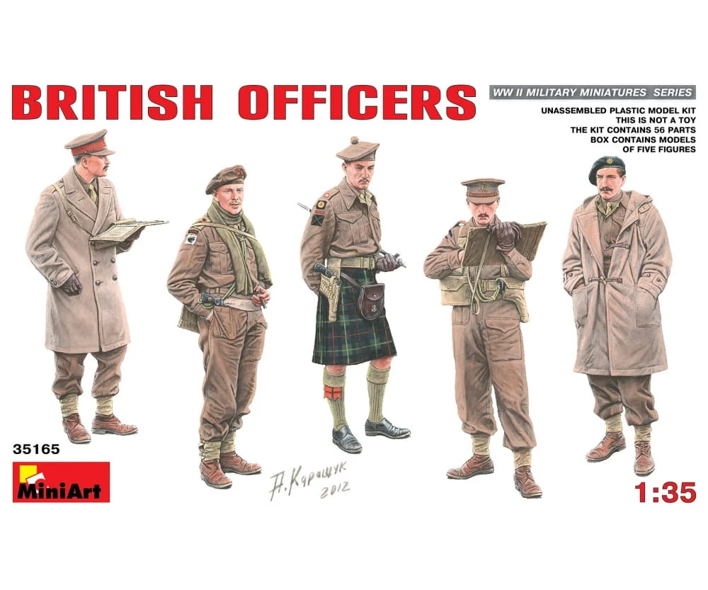 MiniArt 1:35 Fig. Brit. Offiziere (5)