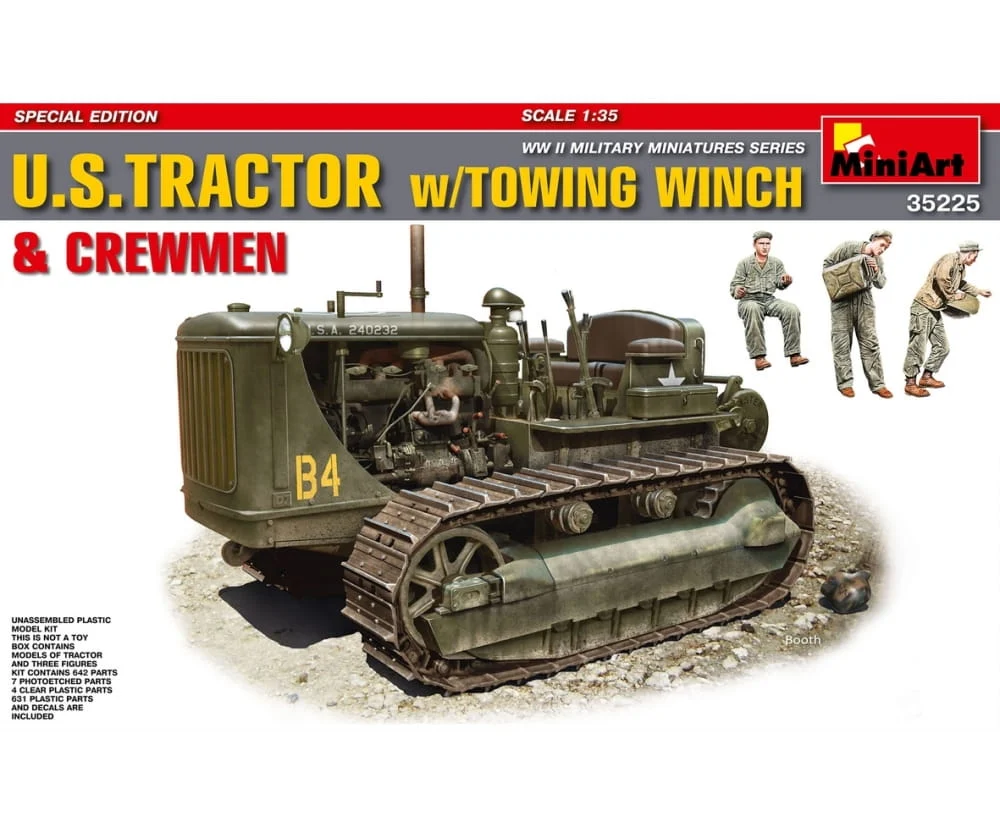 MiniArt 1:35 US Raupenschlepper m. Winde (3) SE