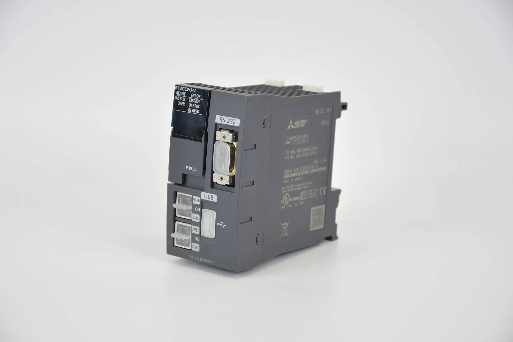 Mitsubishi C language iQ-R CPU melsec controller module R12CCPU-V