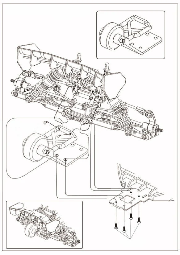 Modster Wheeliebar Set V2/V3/V4/Evolution/XC-Maximum