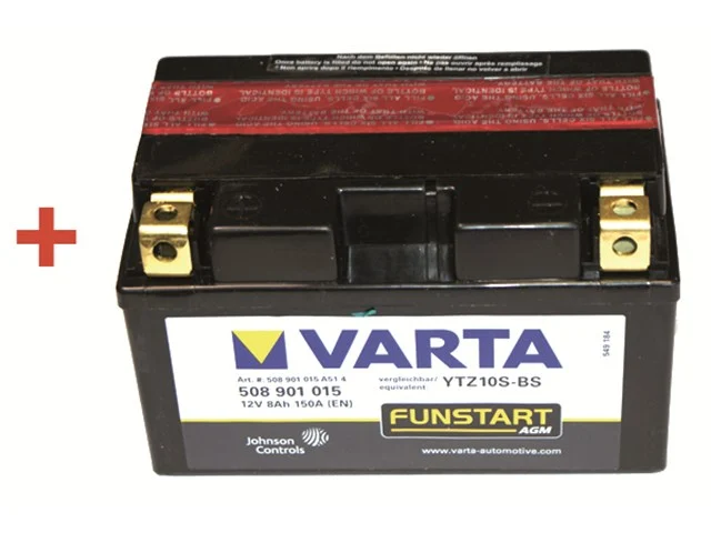 Motorradbatterie 508901 12V 8AH 150A(EN)