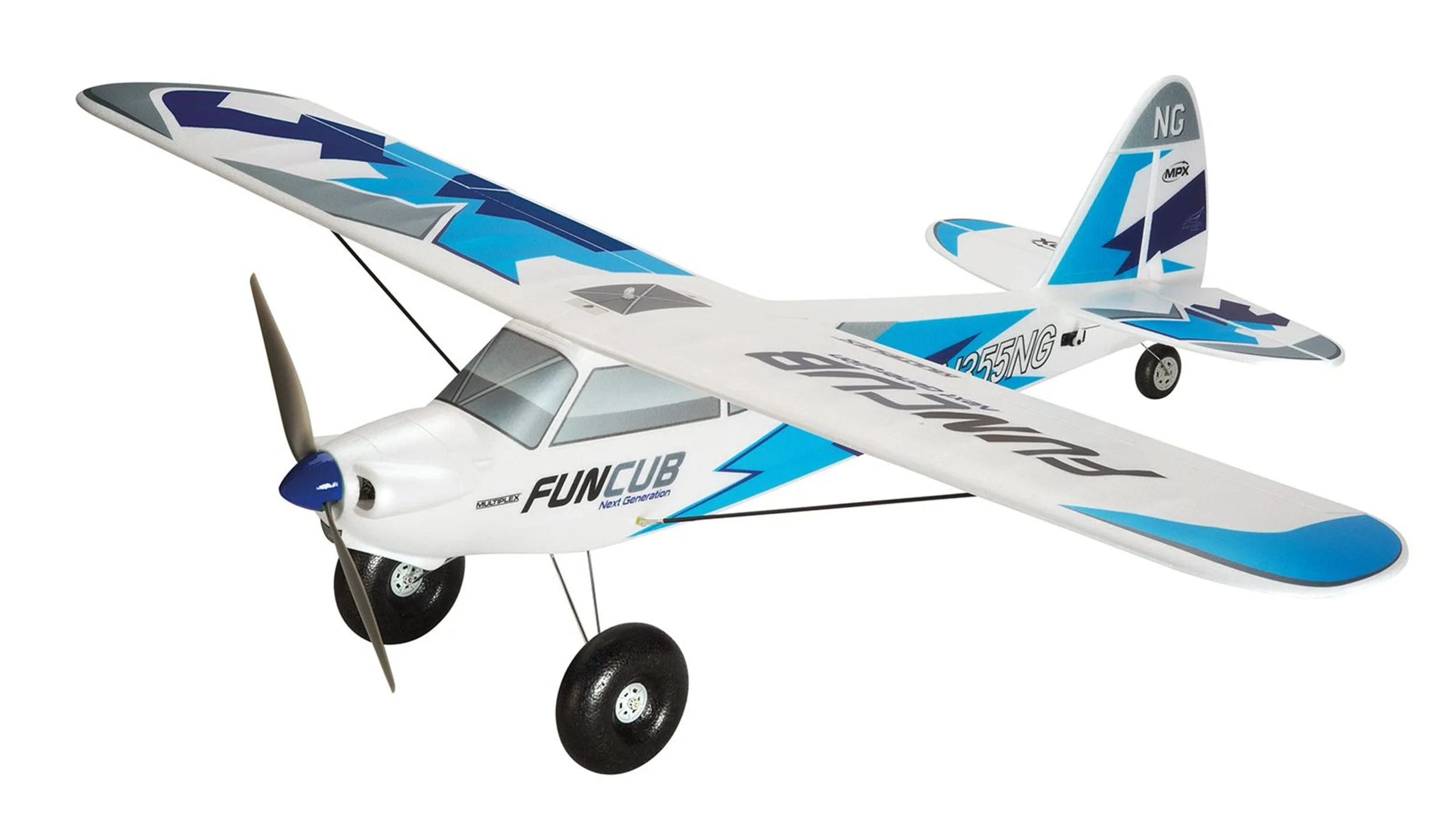 Multiplex RC Flugzeug FunCub NG blau by MPX
