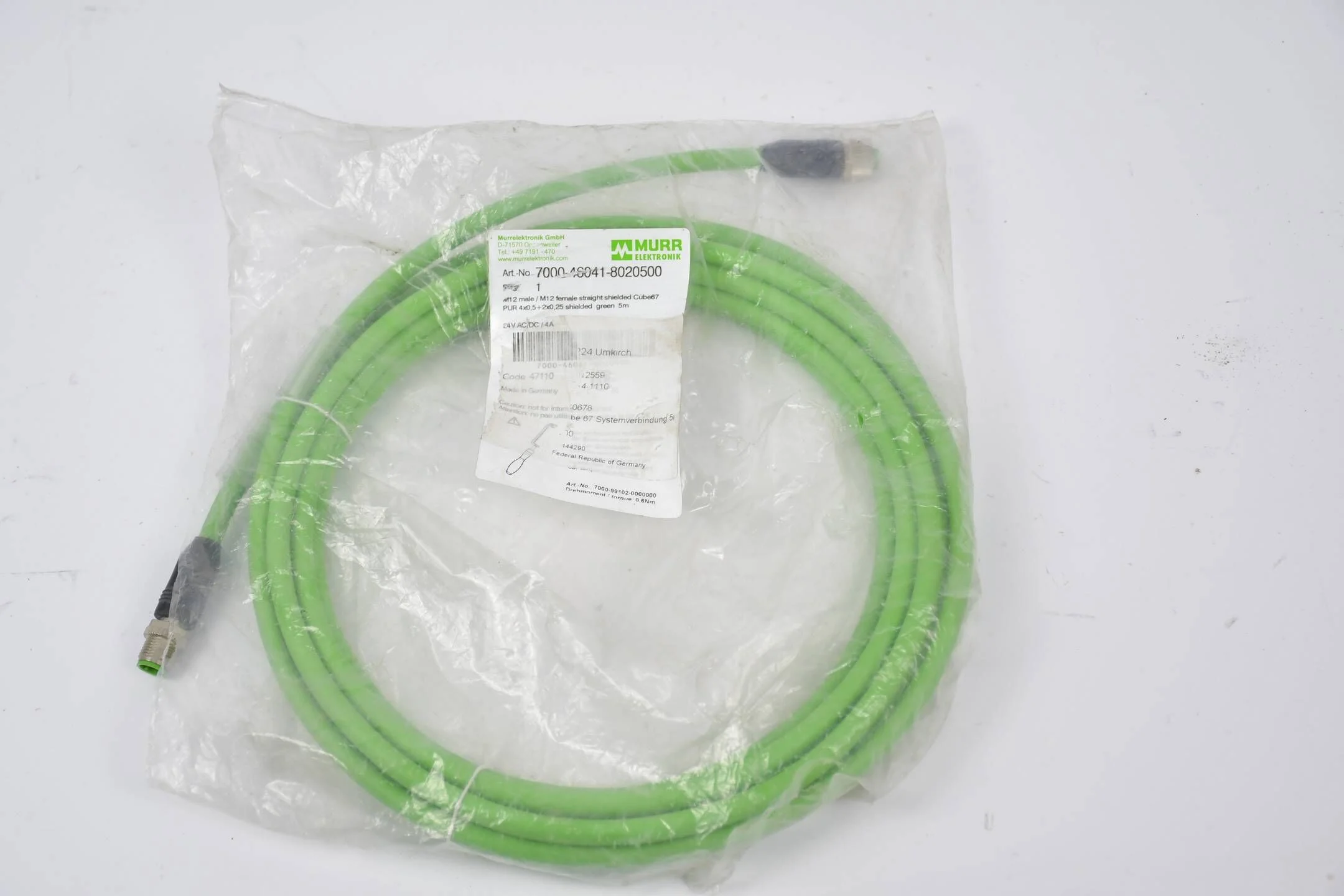 Murr Elektronik Systemverbindung 5M 7000-46041-8020500