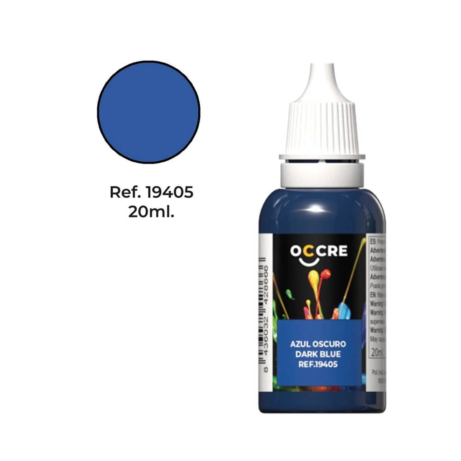 OcCre Ocolor Dunkelblau 20 ml