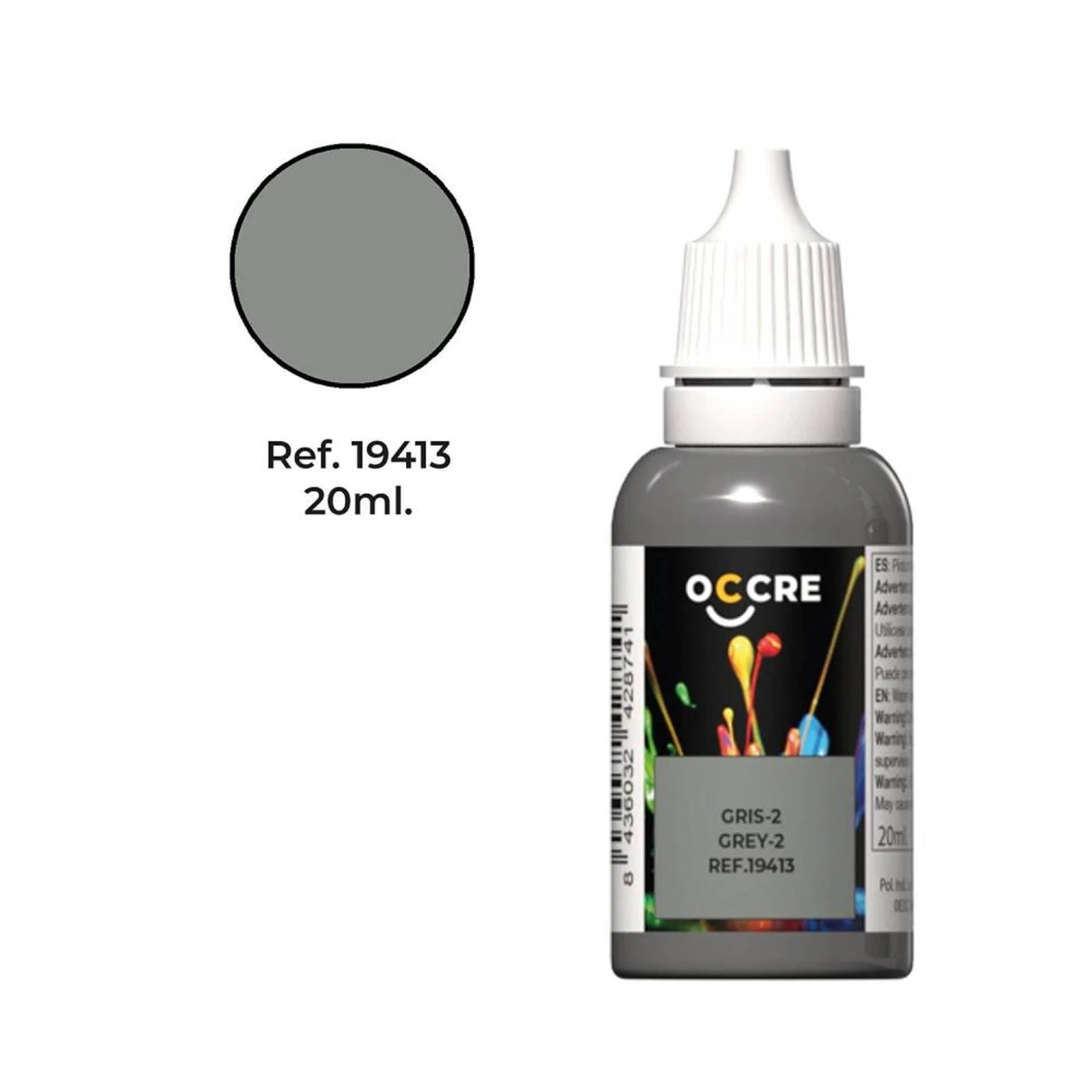 OcCre Ocolor Grau 2 20 ml