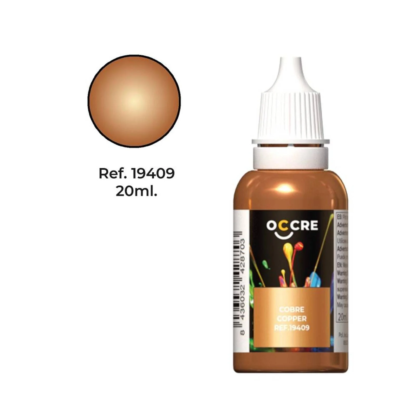 OcCre Ocolor Kupfer 20 ml