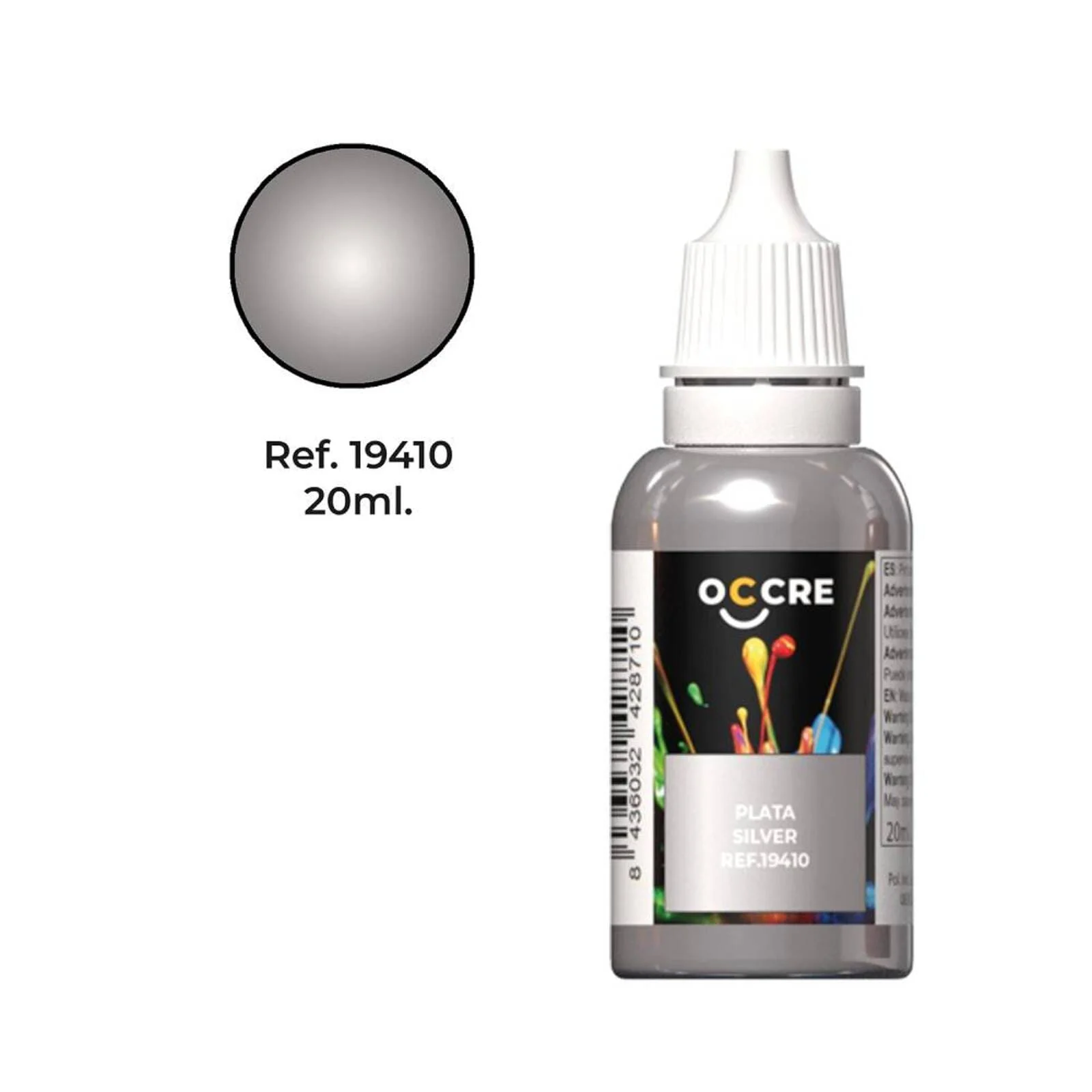 OcCre Ocolor Silber 20 ml