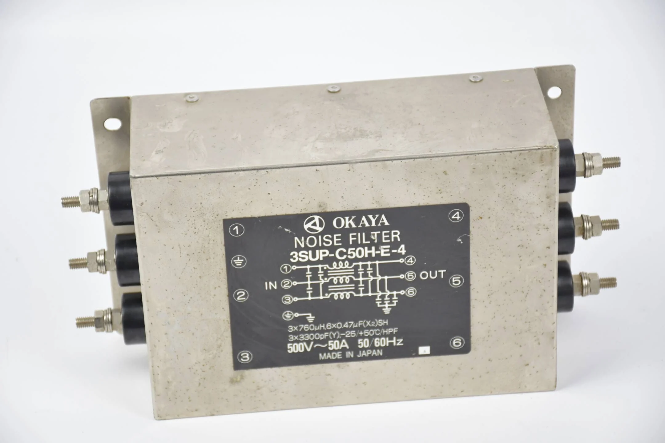 Okaya Noise Filter 3SUP-C50H-E-4