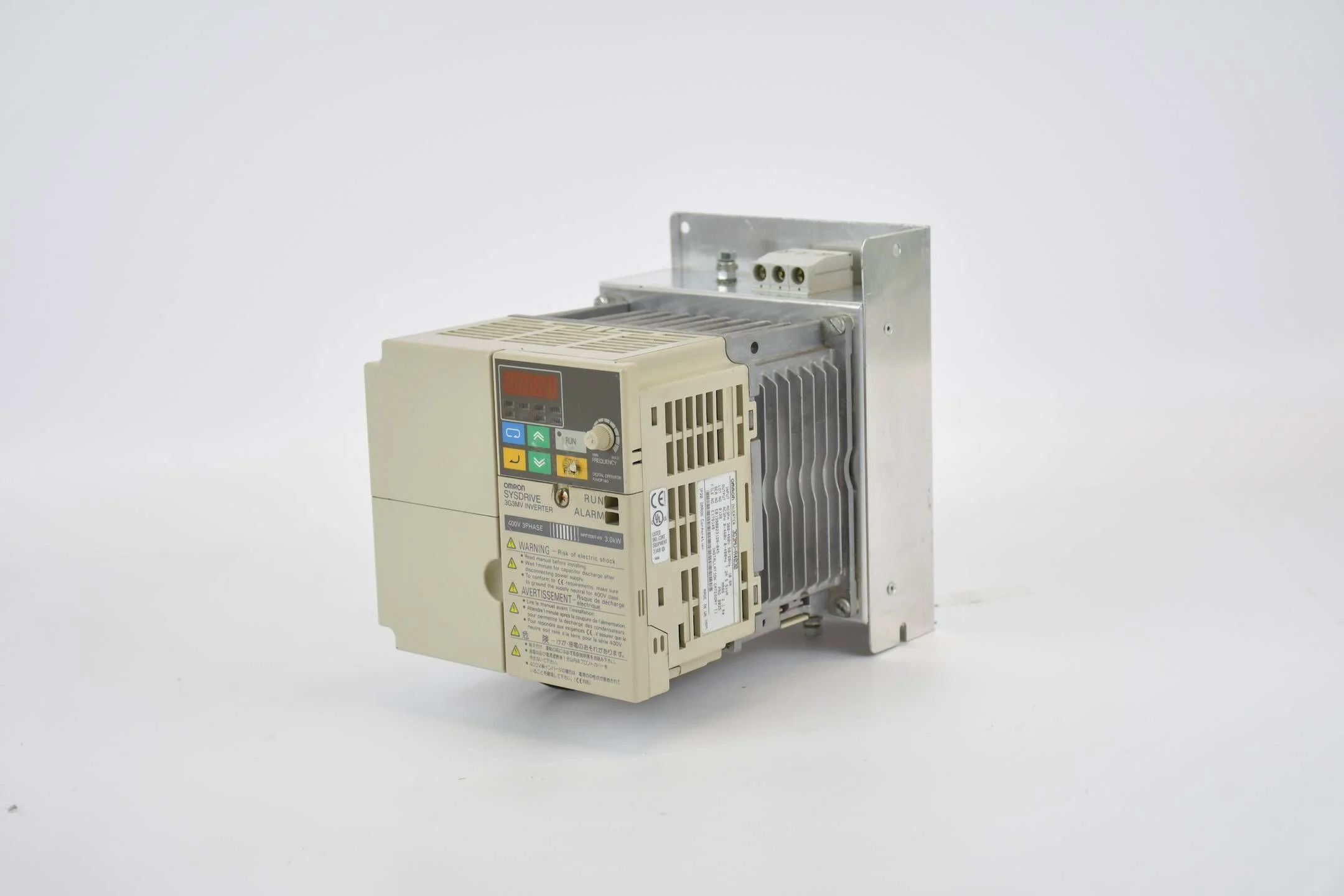 Omron sysdrive Multi-function Kompakt Umrichter 3G3MV-A4030 Inst. II