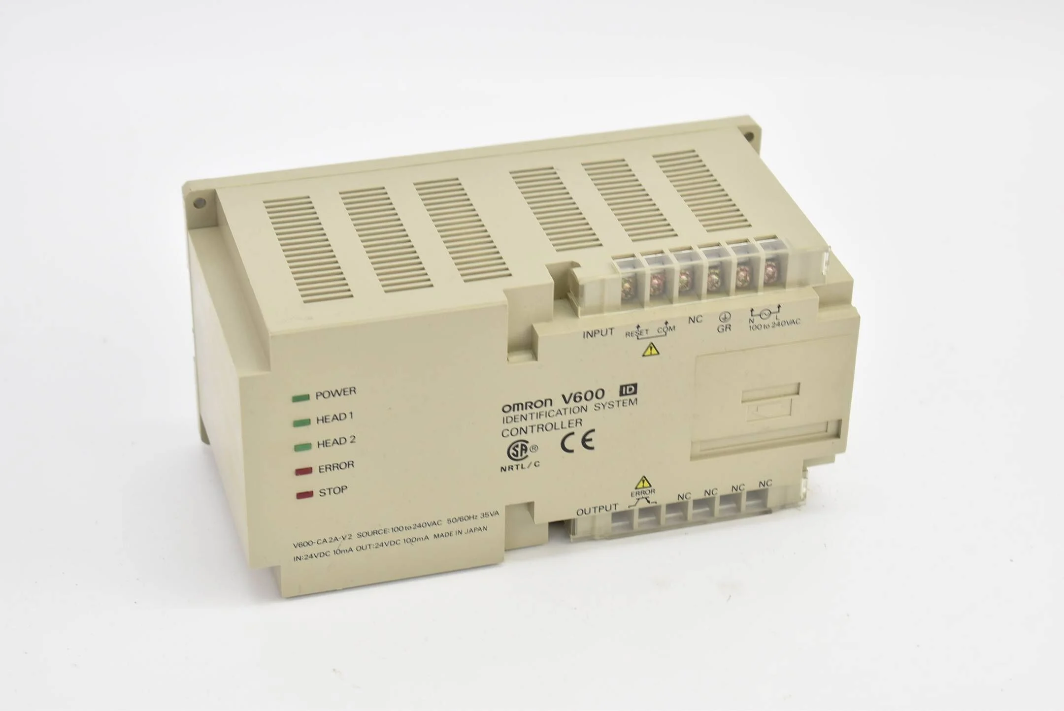 OmronV600 dentification Sytem Controller V600-CA2A-V2