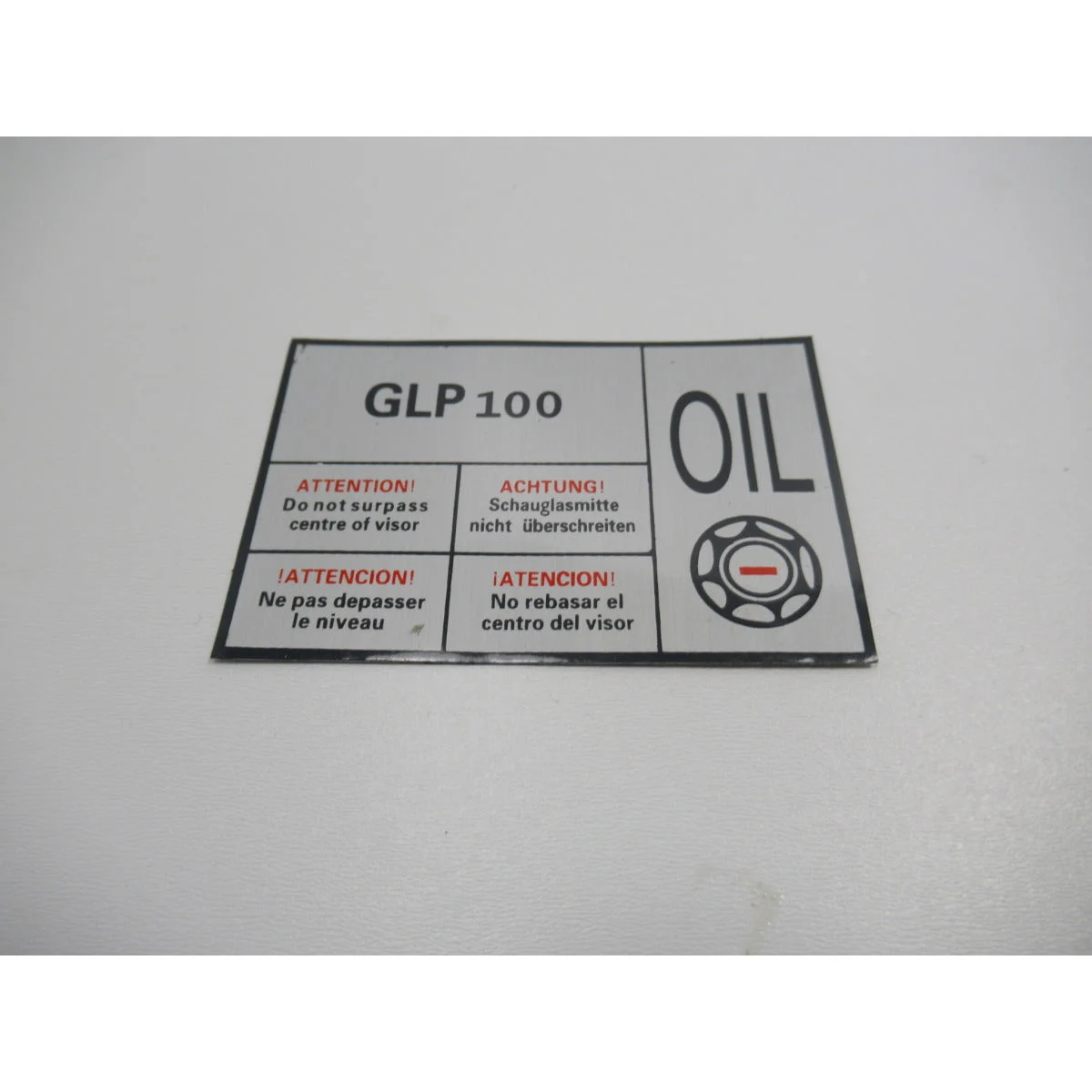 OPTIMUM Label B40GSM/GSP207 SM-03334400203