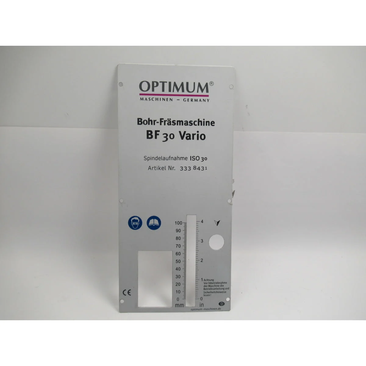 OPTIMUM Label BF 30 Vario ISO30ISO 30 SM-03338431L01