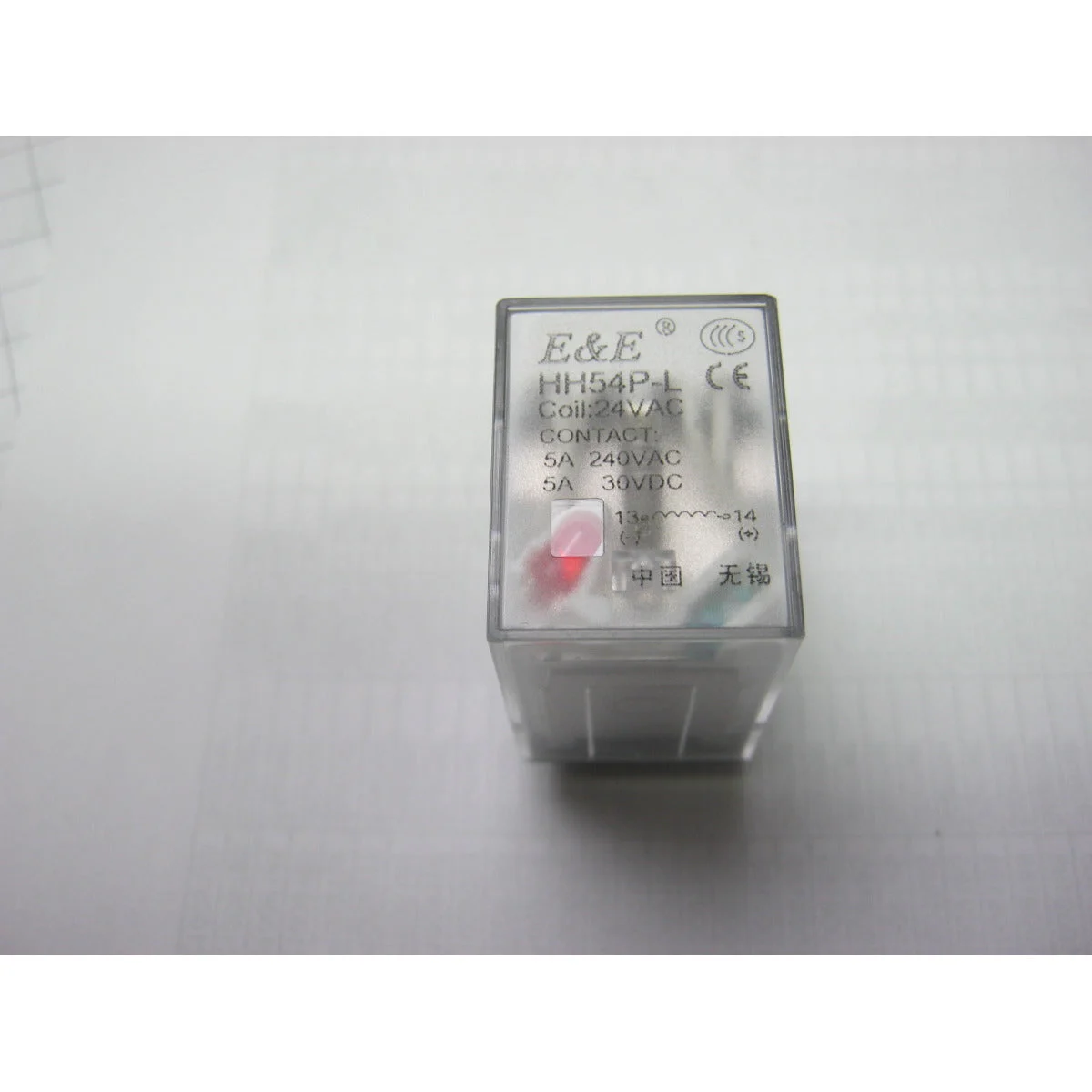 OPTIMUM Relais B40/50GSMK1 / HH54P-L / 24V AC / 3A SM-03334400K1