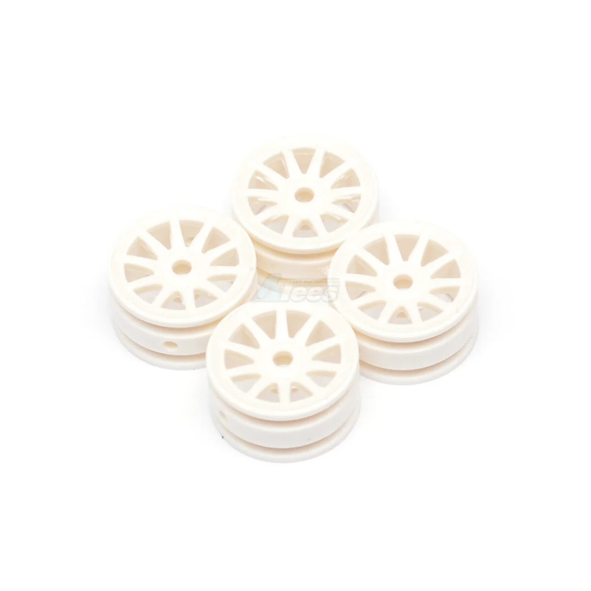 10 Spoke Felge 4 Pcs For OH35P01 OH35A01 Weiß for Orlandoo Hunter Model Orlandoo Hunter Jeep Rubicon OL/GA0003W