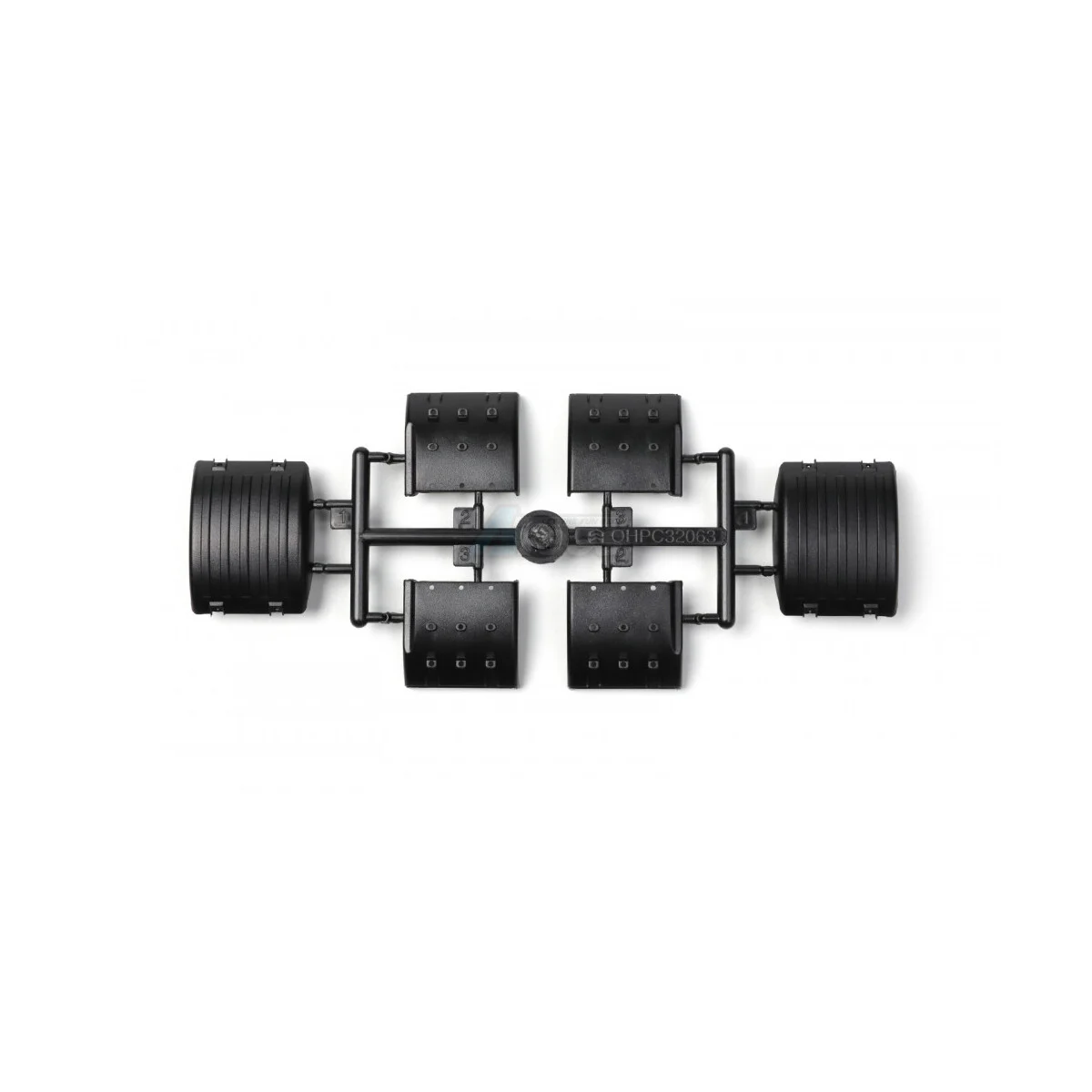 T01 Rear Felge Brows for Orlandoo Hunter Model OH32T01 SCANIA R650 OL/SA0122