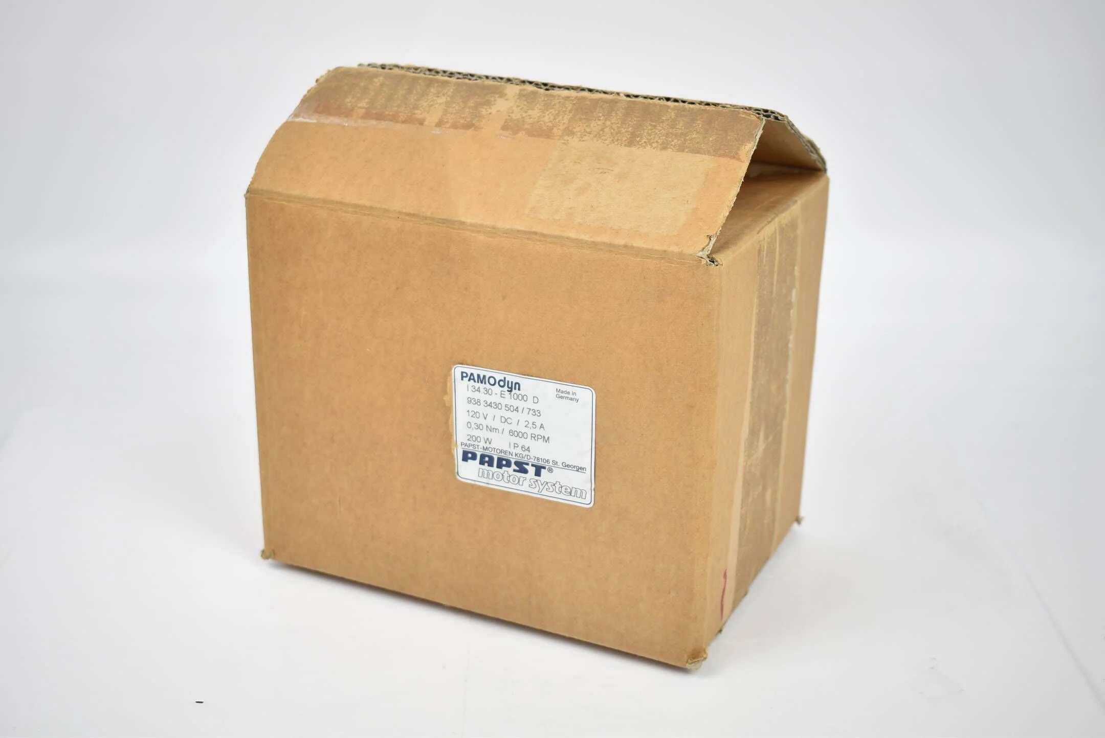 Papst Pamodyn Servomotor I 34.30 - E 1000 D ( I34.30-E1000D )