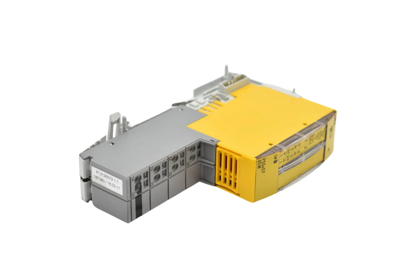 Pilz Elektronikmodul PSSu E F BSW ( 312230 ) + PSSu BS 2/8c ( 312657 )