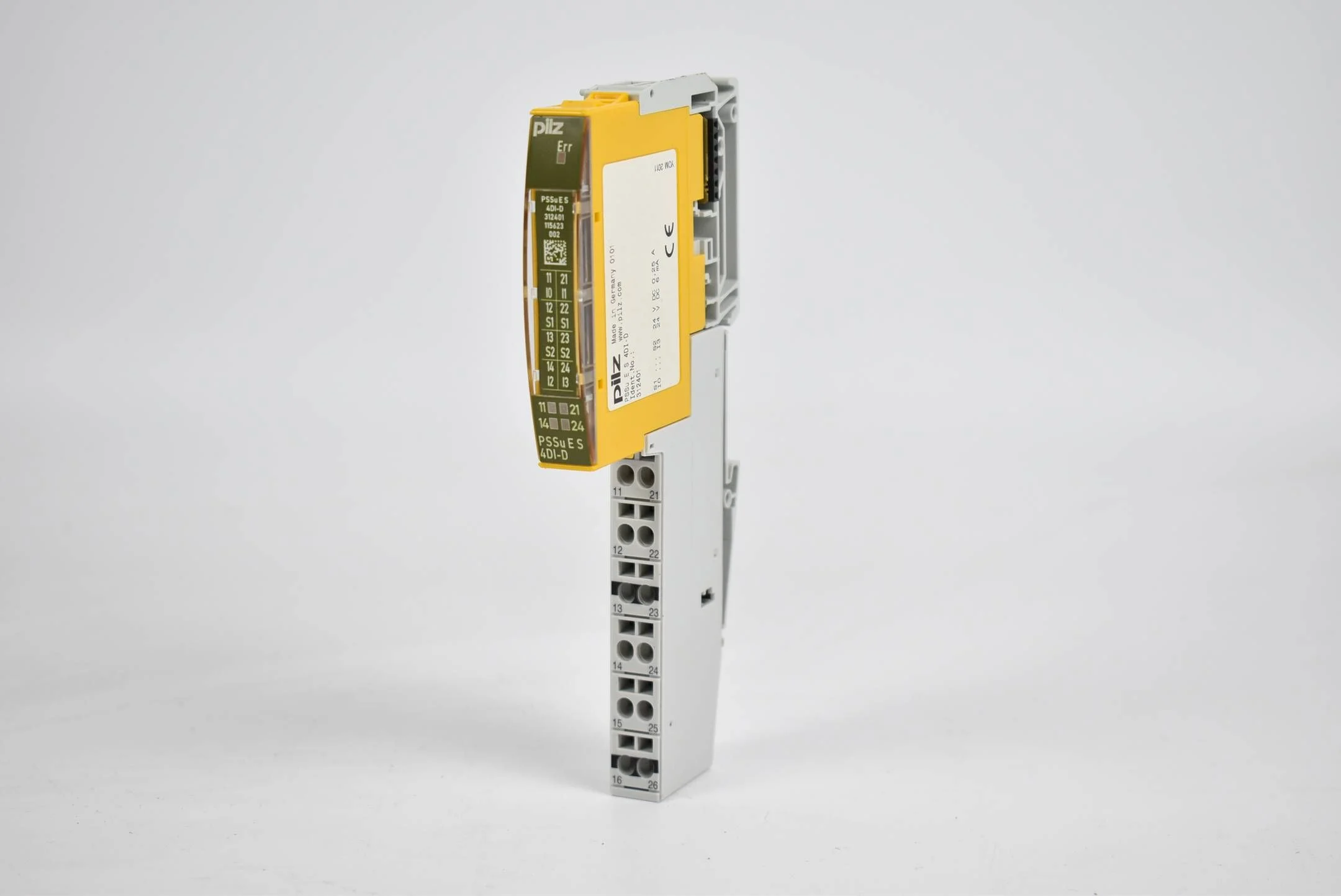 Pilz Elektronikmodul PSSu E S 4DI-D inkl. PSSu BP-C1 1/12 C ( 312401 )