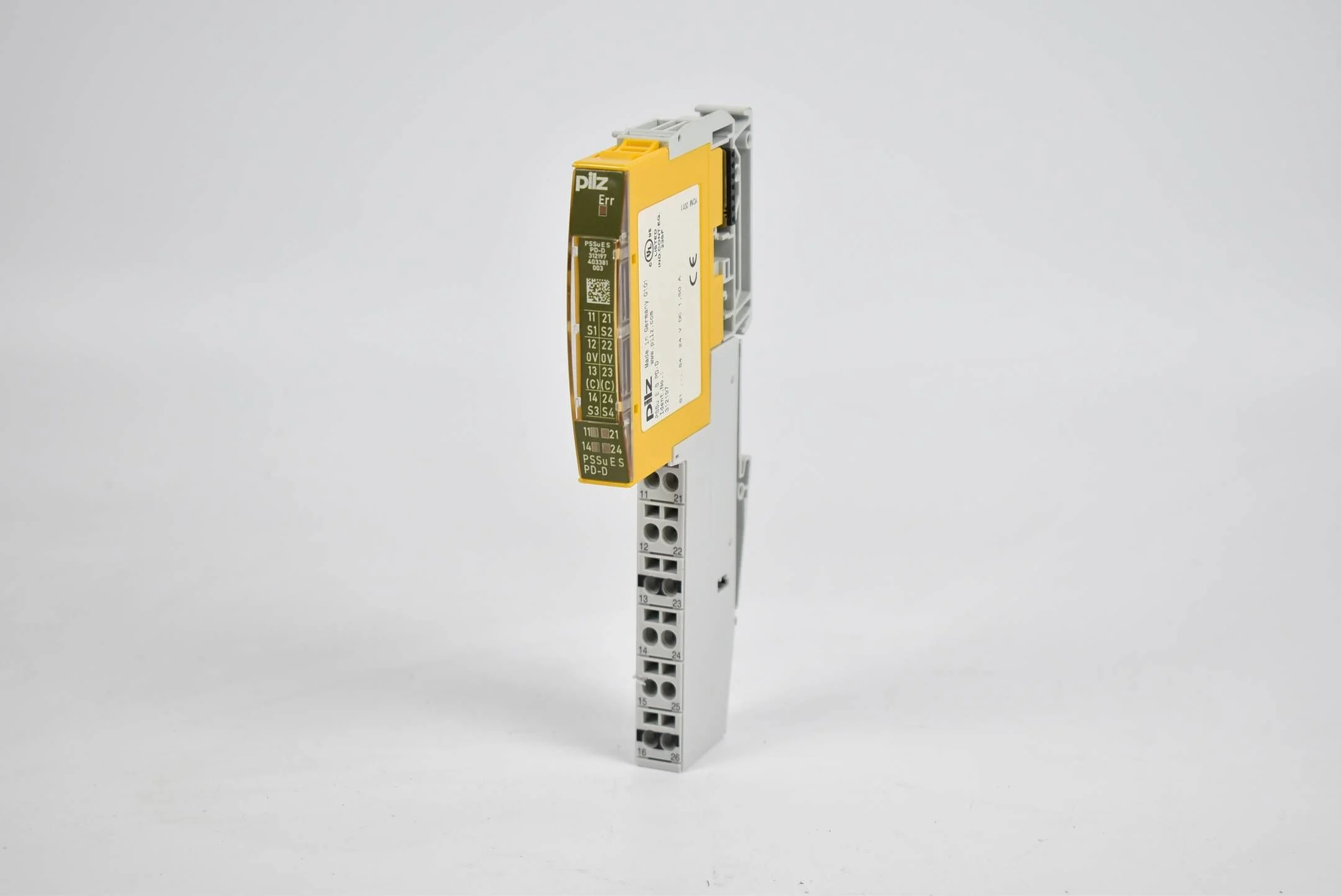 Pilz Elektronikmodul PSSu E S PD-D inkl. PSSu BP-C1 1/12 C ( 312197 )