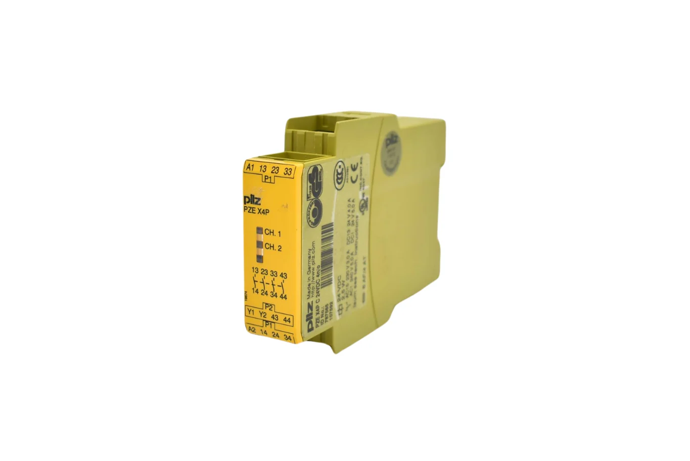 Pilz Sicherheitsschaltgerät PZE X4P C 24VDC 4n/o 787585