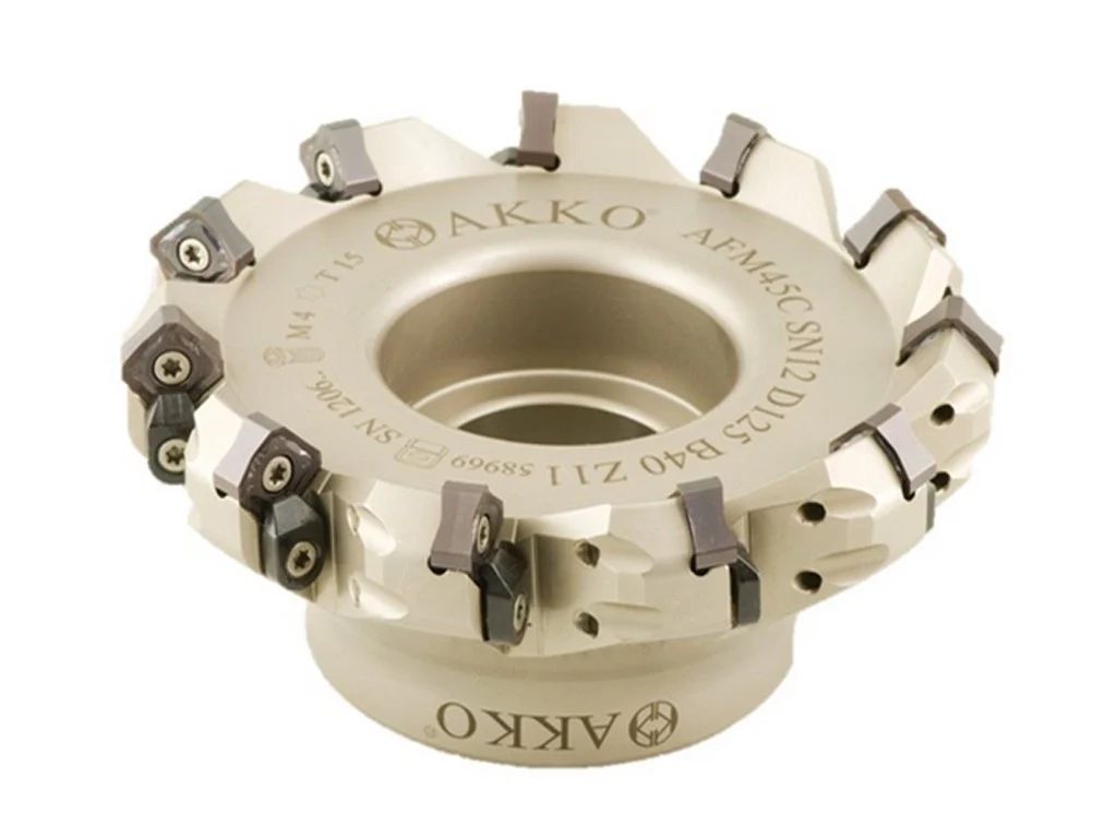 Planfräser 63mm 45° 6br. für SNMX 1206, AKKO