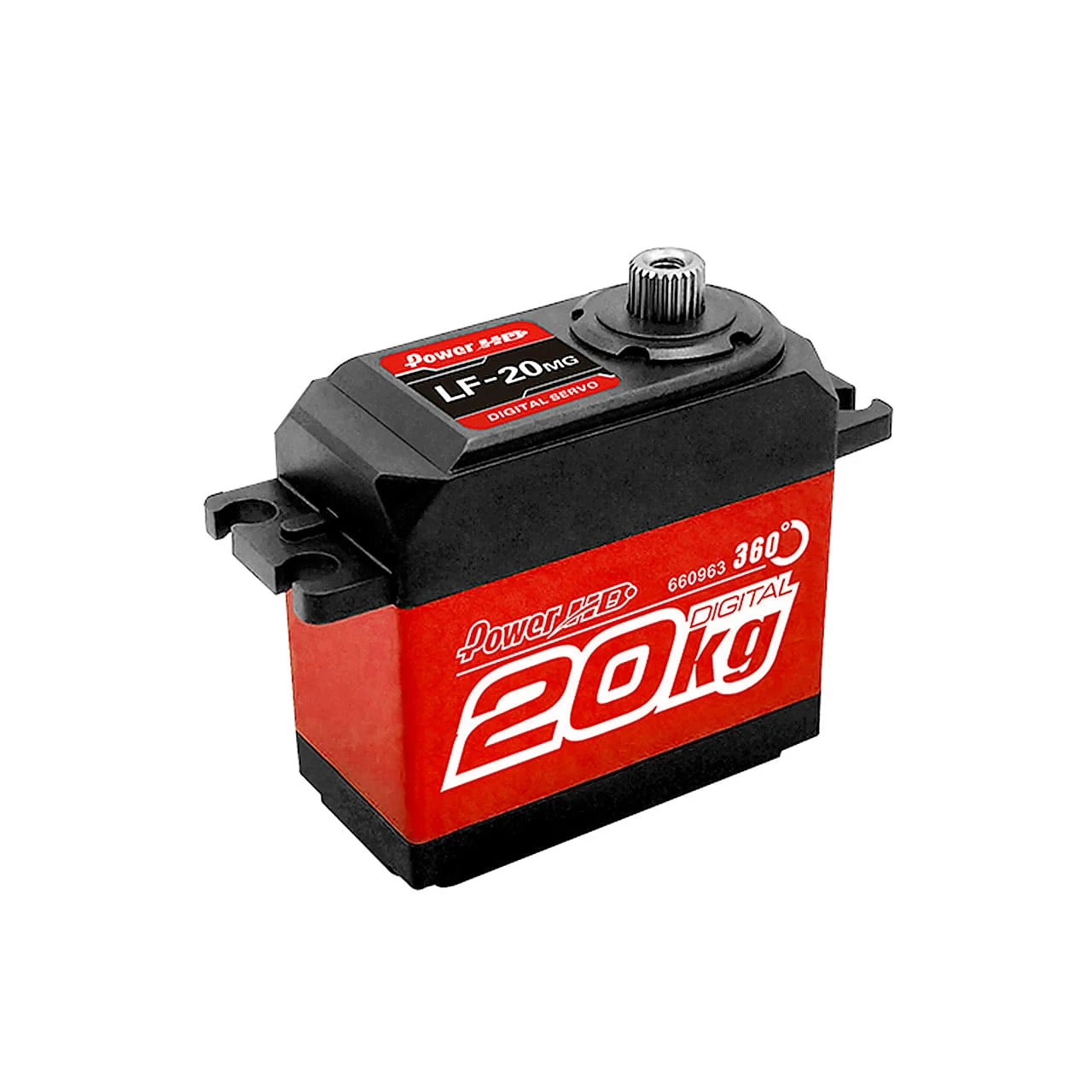 Power HD LF-20MG 360° Robot Servo 20.0KG/0.16sec/6.0V