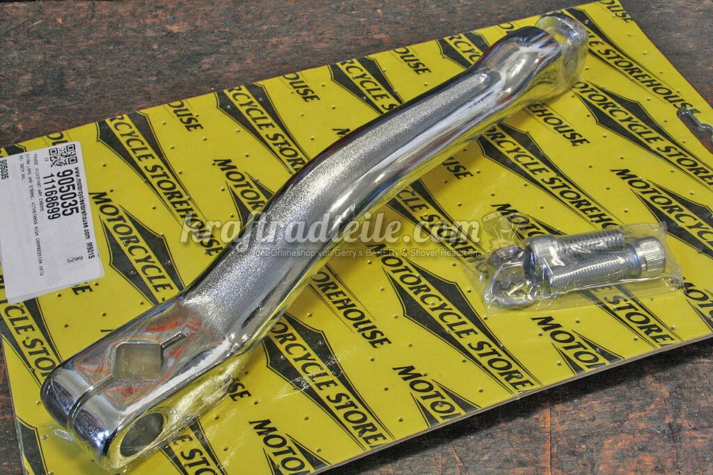 "Power" Kickerarm, extra lang, extra stabil, verchromt, 26cm lang