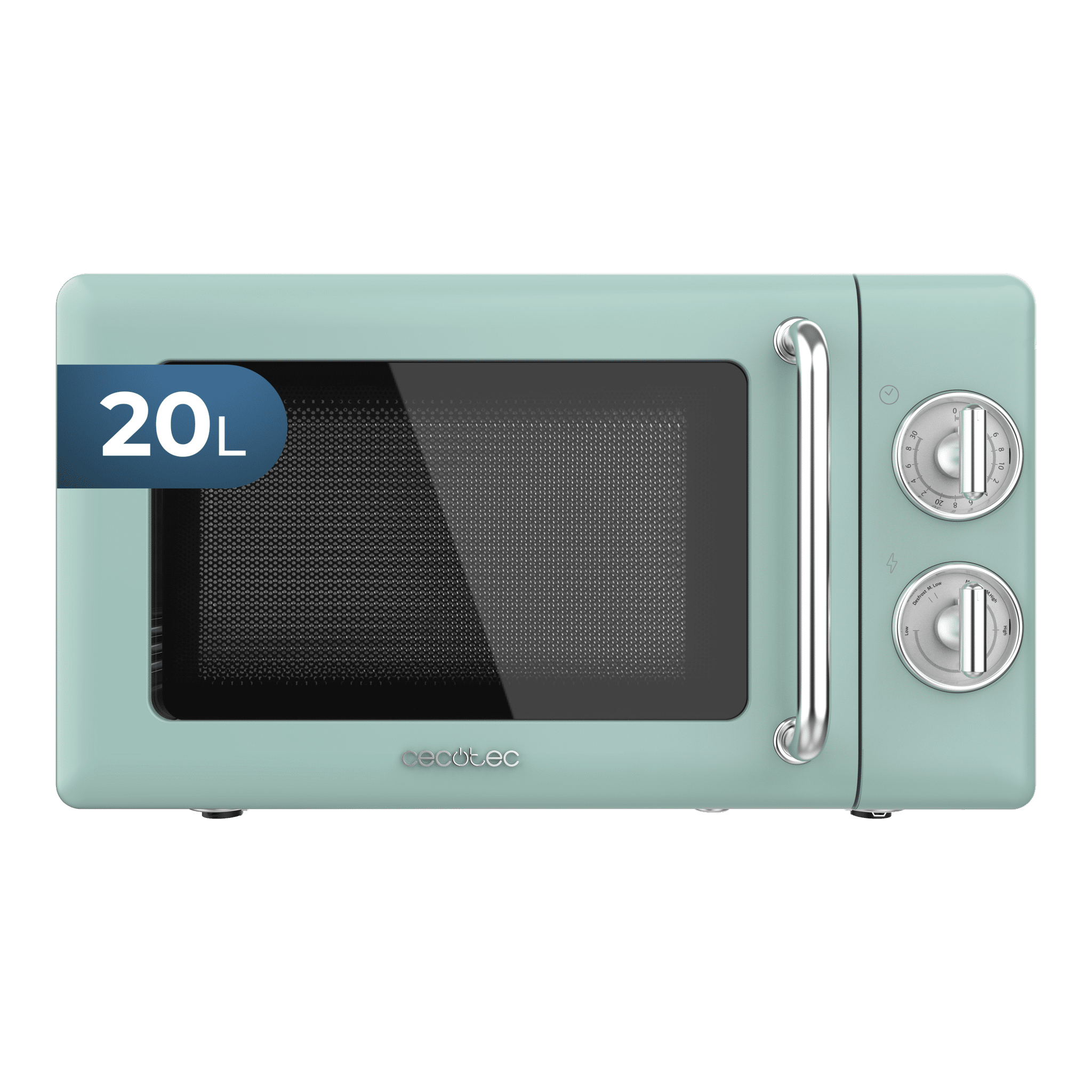 ProClean 3010 Retro Green ProClean 3010 Retro Green Micro-ondas mecânico de 20 l e 700 W.