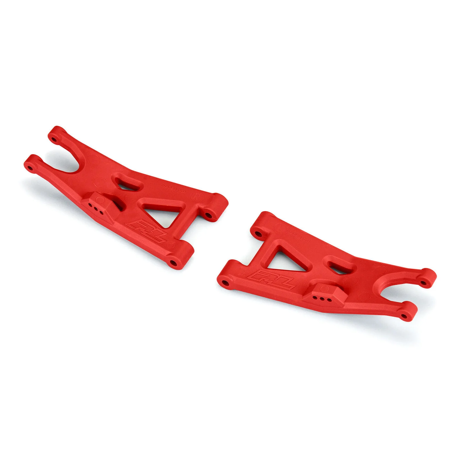 Proline Bash Armor Front Suspension Arms (Red) for ARRMA 3S Vehicles