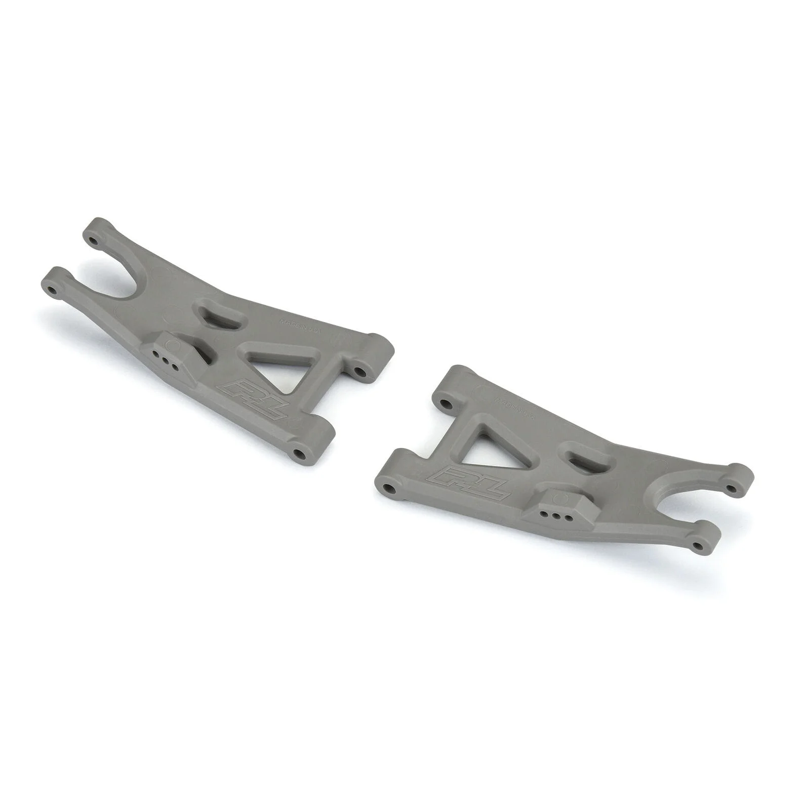 Proline Bash Armor Front Suspension Arms (Stone Gray) for ARRMA 3S Vehicles