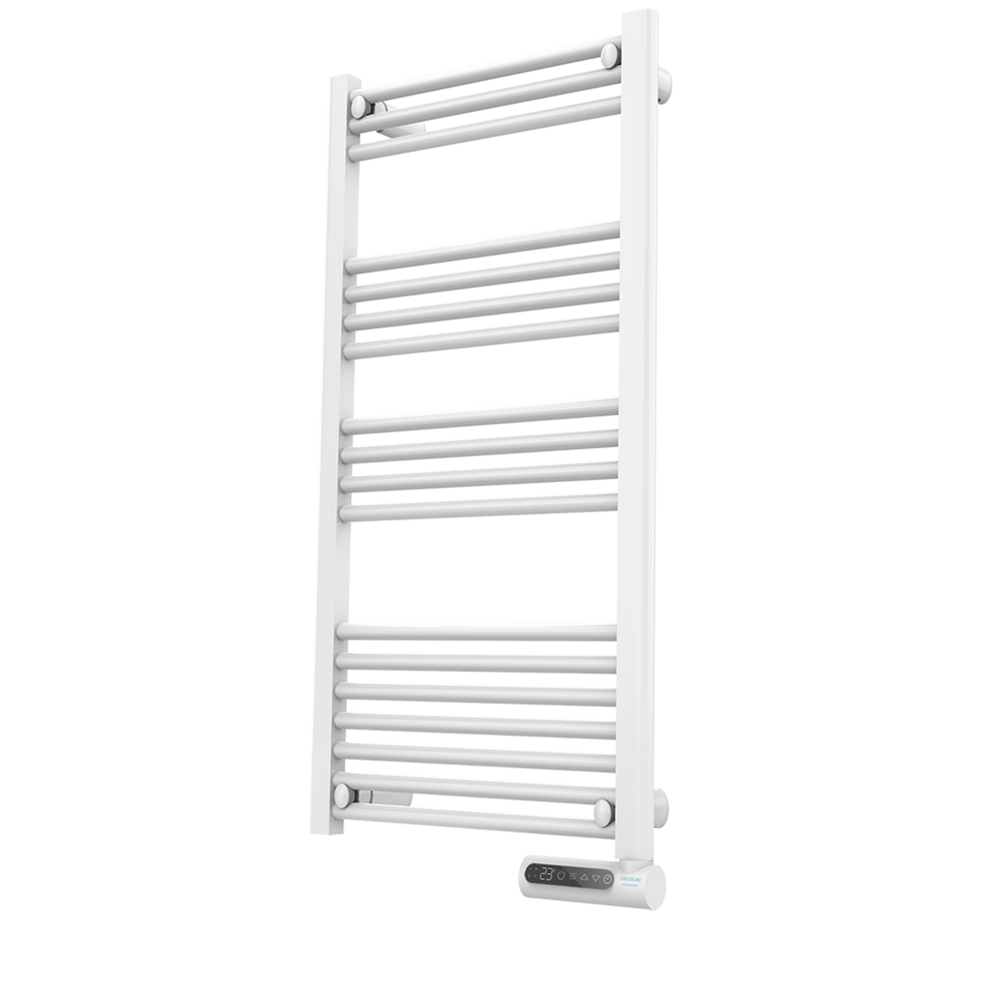 Ready Warm 9200 Smart Towel White energieeffizienter Badheizkörper 750 W, LED-Anzeige, Touch Control, Timer, 3 Betriebsarten, 2 Sicherheitssysteme