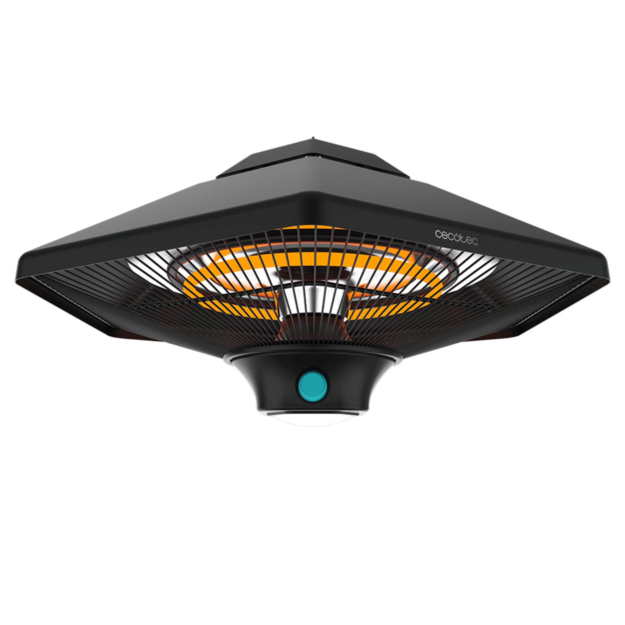 ReadyWarm 2000 Power Outdoor-Heizgerät mit einer großen maximalen Leistung von 2000 W.