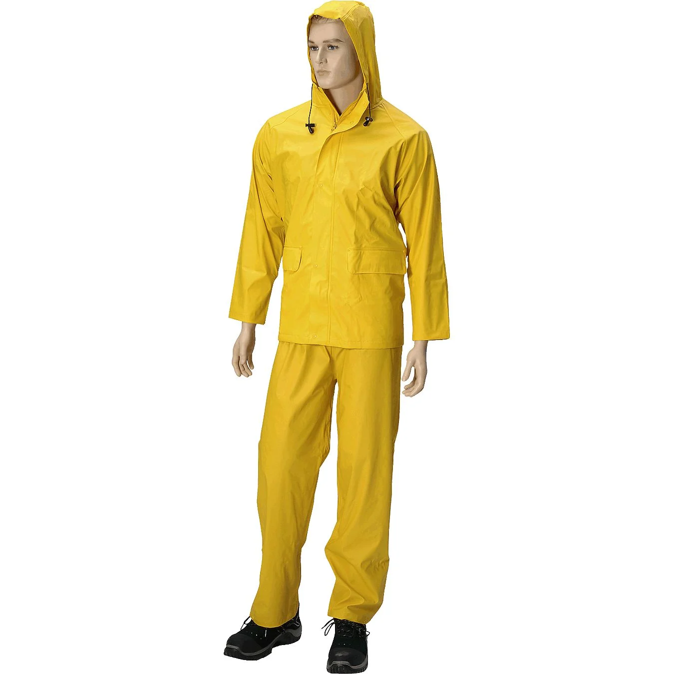 Regenschutzjacken gelb