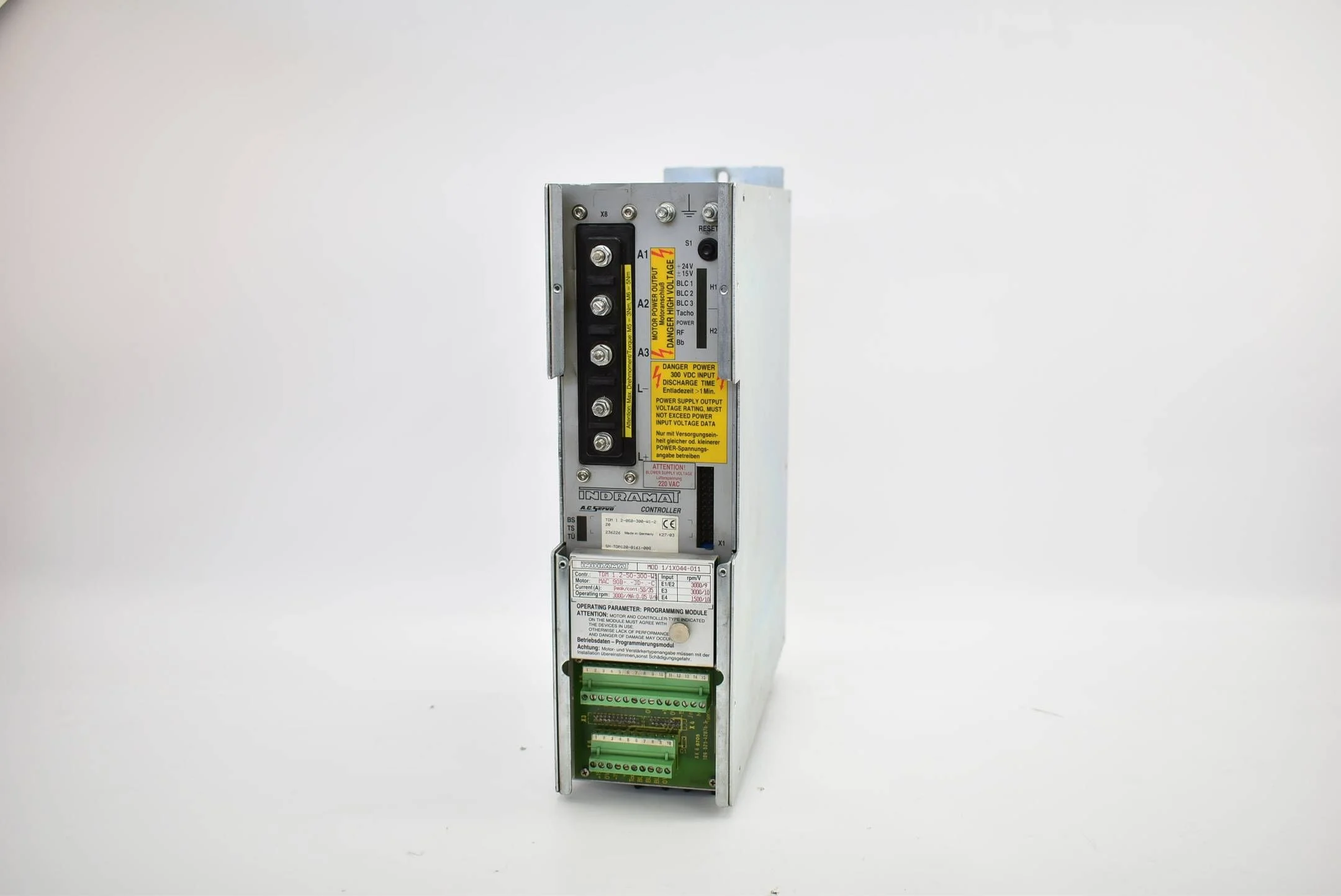 Rexroth Indramat Servo Controller TDM 1.2-050-300-W1-2 20 inkl. MOD 1/1X044-011