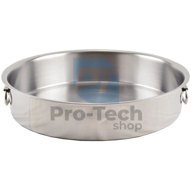 Rundes Backblech aus Edelstahl 43cm 52670