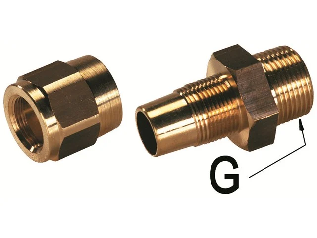 Schraubarmatur kpl. 3/4" AG
