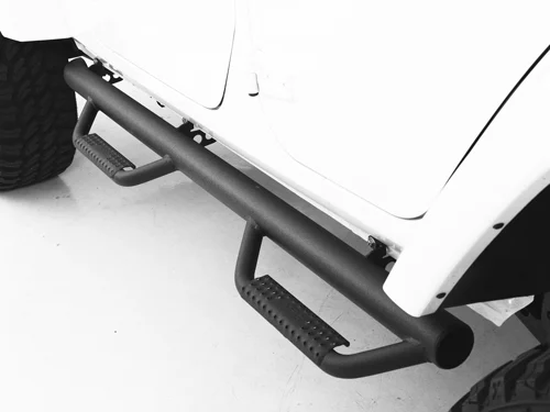 Seitenbügelset Nerf Stepsschwarz mit TÜV4-Türer