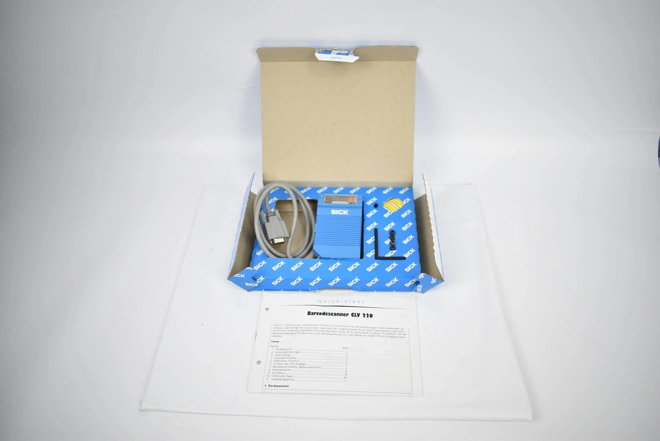 Sick stationärer Barcode-Scanner CLV220-1000