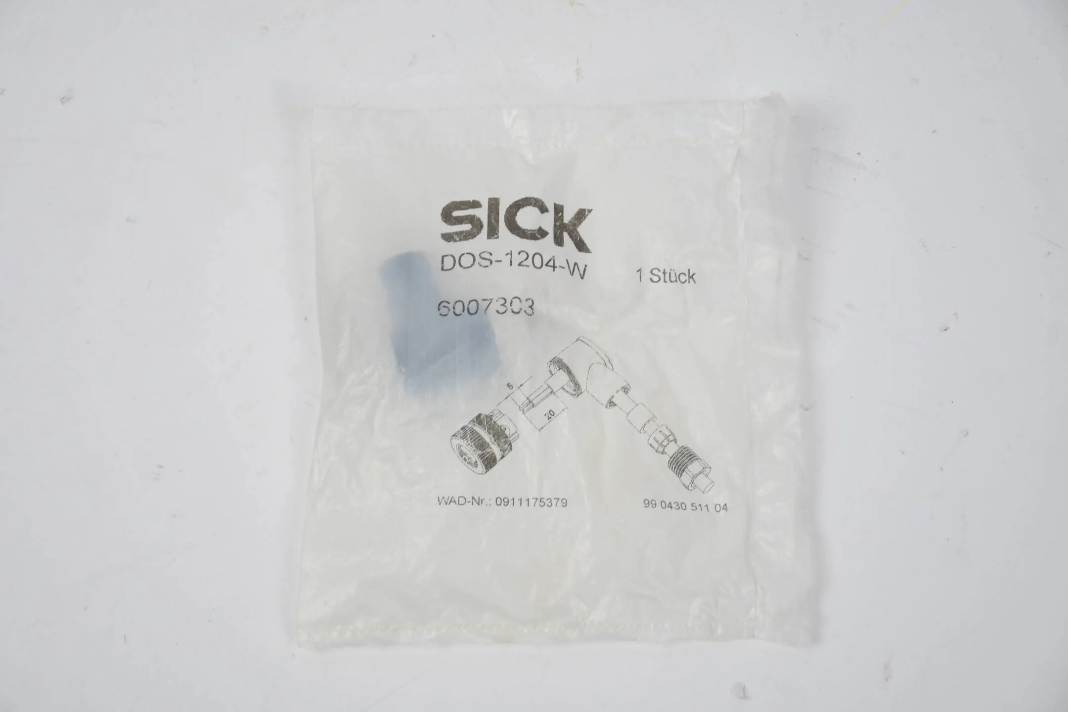 Sick Steckverbinder DOS-1204-W ( 6007303 )