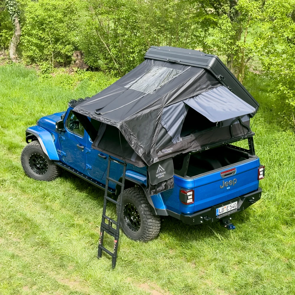 Sidekick Gen2 Dachzelt Hartschale152cm schwarz / dunkel GrauOutback Home