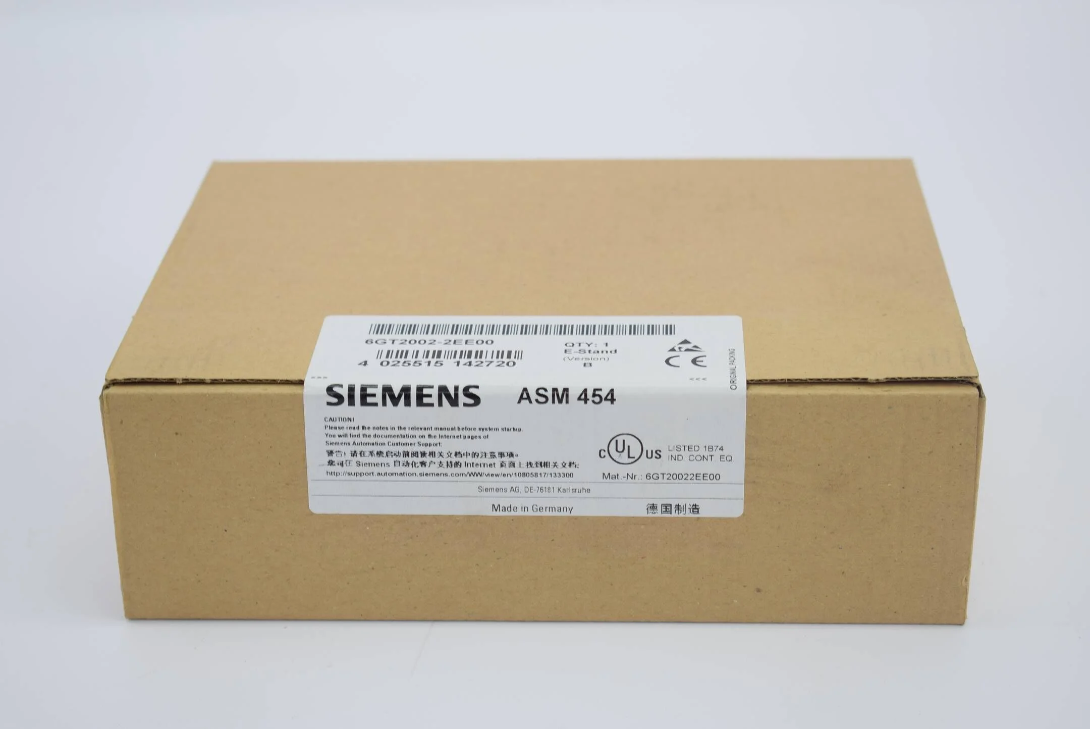 Siemens ASM 454 6GT2002-2EE00 ( 6GT2 002-2EE00 ) VB