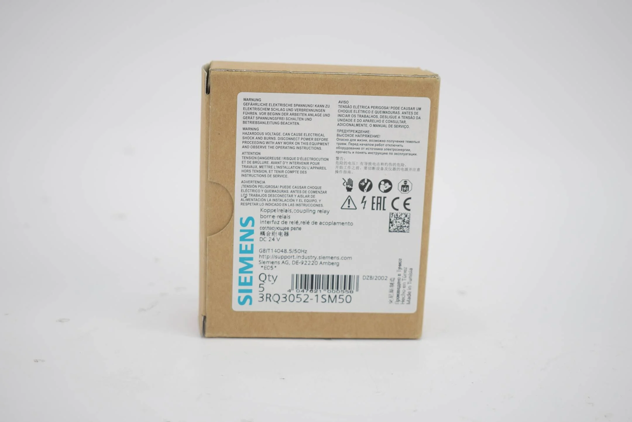 Siemens Ausgangskoppler Optokoppler 3RQ3052-1SM50 ( 3RQ3 052-1SM50 ) VE 2 Stück